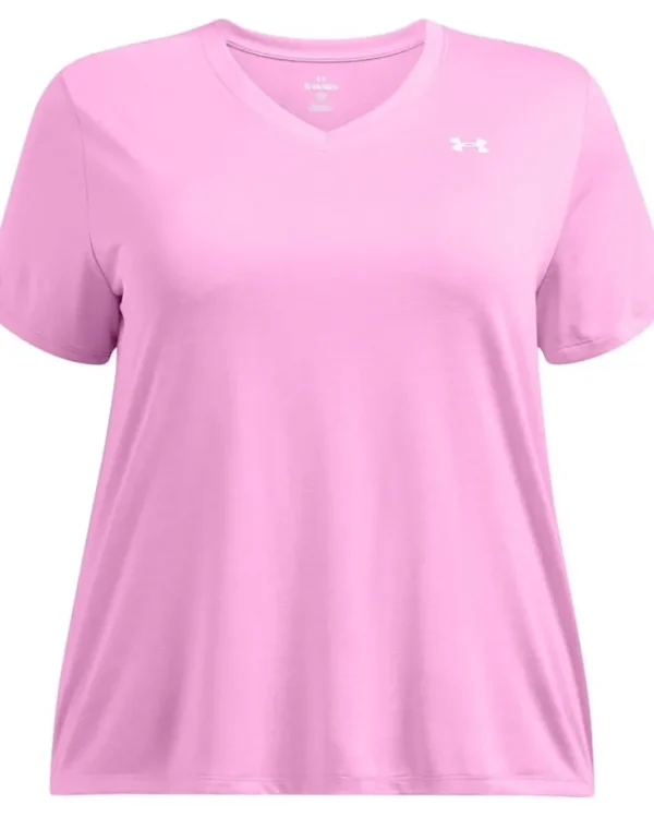 Under Armour Plus Size Tech Short Sleeve V-Neck Twist | Women Plus Size