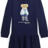Polo Ralph Lauren Kids Polo Bear Fleece Dress (Toddler/Little Kid) | Kids Dresses
