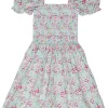 Janie and Jack Puff Sleeve Dress (Big Kids) | Kids Dresses
