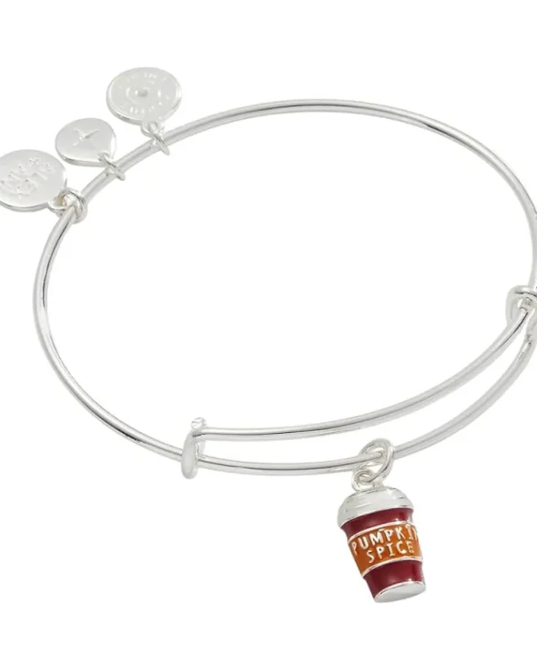Alex and Ani Pumpkin Spice to Go Cup Bracelet | Women Jewelry