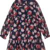 Janie and Jack Rose Print Dress (Toddler/Little Kids/Big Kids) | Kids Dresses
