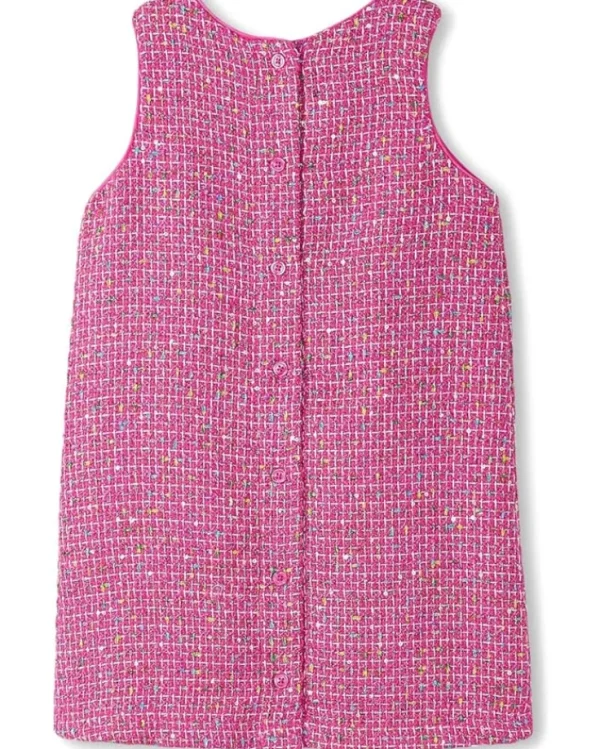 Hatley Kids Rose Violet Tweed Dress (Toddler/Little Kid/Big Kid) | Kids Dresses