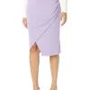 MONROW Skirts<Sheer Wrap Skirt Aster Purple