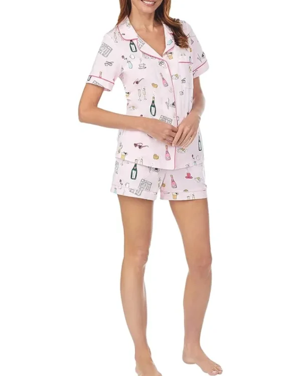 Bedhead PJs Short Sleeve Classic Shorty PJ Set | Women Sleepwear