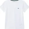 Lacoste Kids Short Sleeve Crew Neck Classic Cotton T-Shirt (Toddler/Little Kids/Big Kids) | Kids/BOY Shirts & Tops | Shirts & Tops