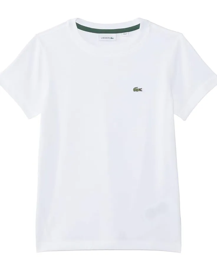 short_sleeve_crew_neck_cl_0.webp Lacoste Kids Short Sleeve Crew Neck Classic Cotton T-Shirt (Toddler/Little Kids/Big Kids) | Kids/BOY Shirts & Tops | Shirts & Tops