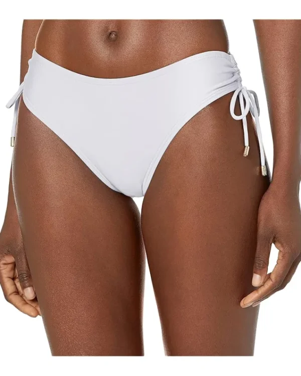 Calvin Klein Side Shirred Bikini Swimsuit Bottom | Women Swimwear & Cover Ups