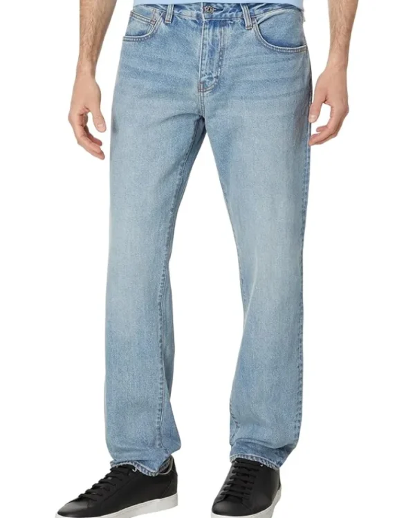 Armani Exchange Slim Fit Five-Pocket Denim Pants | Jeans