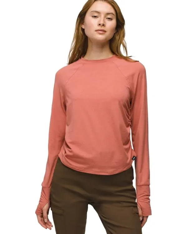 Prana Sol Searcher LS Crew | Women Plus Size