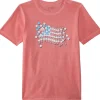 adidas Kids SS Bball Flag Pigment Tee(Big Kid) | Kids/BOY Shirts & Tops
