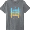 adidas Kids SS Football Heather Tee(Big Kid) | Kids/BOY Shirts & Tops