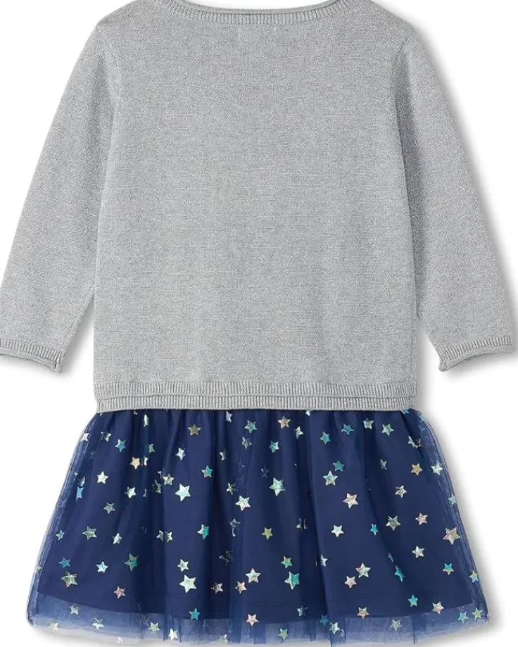 stargirl_dropped_waist_sw_1.webp Hatley Kids Stargirl Dropped Waist Sweater Dress (Toddler/Little Kid/Big Kid) | Kids Dresses