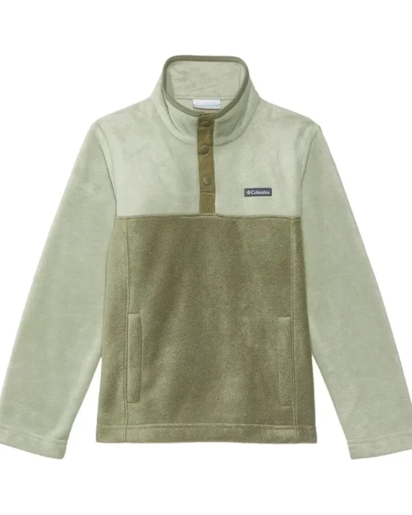 Columbia Kids Steens Mountain™ II 1/4 Snap Fleece Pullover (Toddler) | Kids/BOY Coats & Jackets | Coats & Jackets