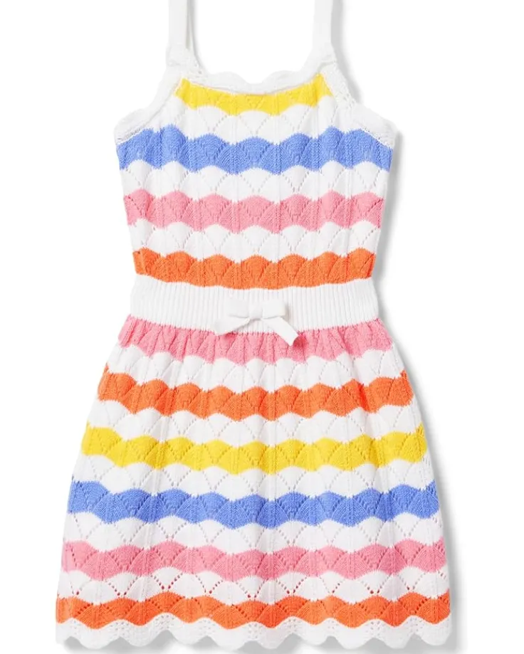 stripe_sweater_dress_todd_0.webp Janie and Jack Stripe Sweater Dress (Toddler/Little Kids/Big Kids) | Kids Dresses