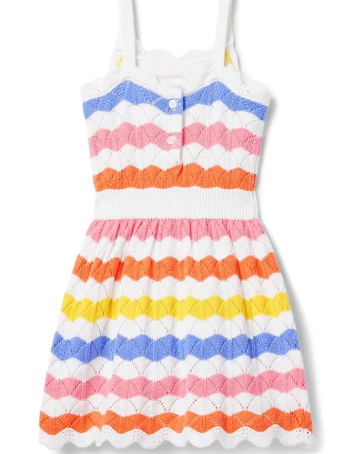 stripe_sweater_dress_todd_1.webp Janie and Jack Stripe Sweater Dress (Toddler/Little Kids/Big Kids) | Kids Dresses