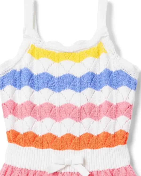 Janie and Jack Stripe Sweater Dress (Toddler/Little Kids/Big Kids) | Kids Dresses