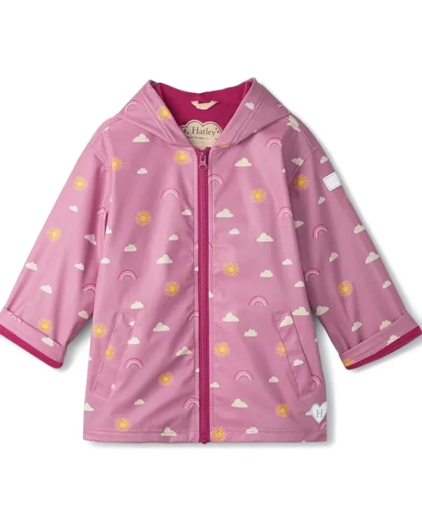 Hatley Kids Sun Charms Zip-Up Rain Jacket (Toddler/Little Kid/Big Kid) | Kids/BOY Coats & Jackets | Coats & Jackets