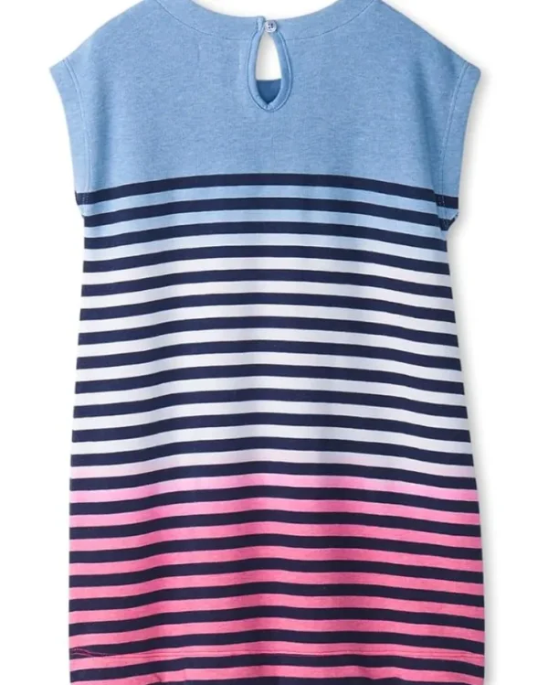 Hatley Kids Sunset Stripe Terry Slouchy Dress (Toddler/Little Kid/Big Kid) | Kids Dresses