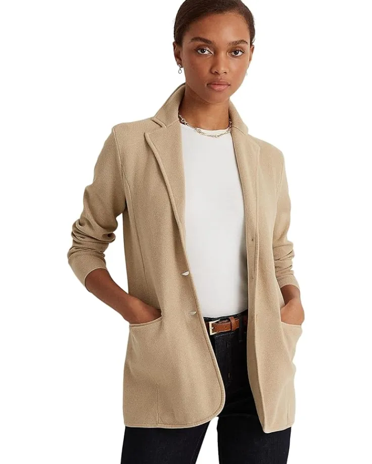 sweater_knit_blazer_0.webp Lauren Ralph Lauren Sweater Knit Blazer | Women Coats & Outerwear