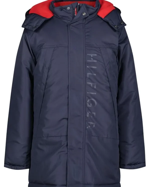 Tommy Hilfiger Kids Texture Block Snorkel (Big Kid) | Kids Coats & Jackets