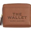 Marc Jacobs The Leather Mini Compact Wallet | Women Wallets