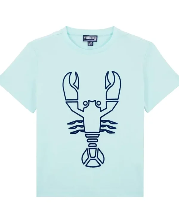 Vilebrequin Kids Thomy Lobster Flocked T-Shirt (Toddler/Little Kids/Big Kids) | Kids/BOY Shirts & Tops