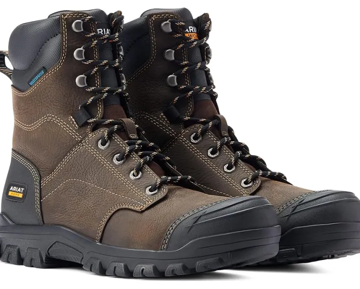 treadfast_quot_waterproof_0.webp Ariat Treadfast 8" Waterproof Work Boot | Boots | Wide