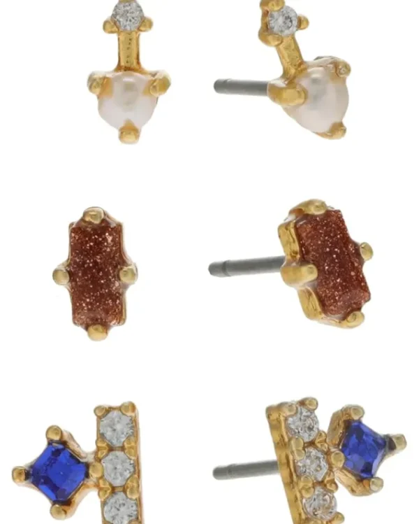 Madewell Twinkle Light Stud Earring Set | Women Jewelry