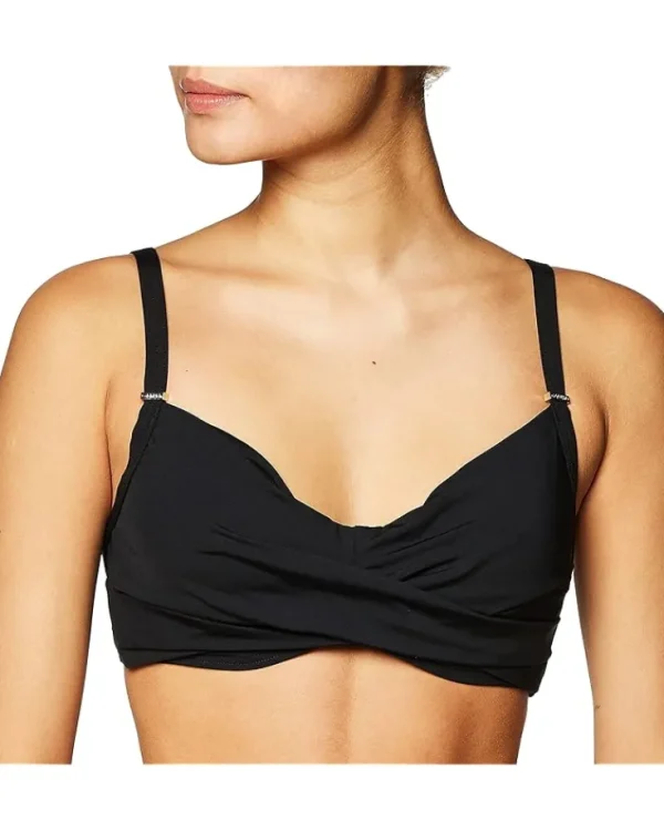Calvin Klein Twist Underwire Bikini Swimsuit Top | Women Swimwear & Cover Ups