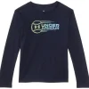Under Armour Kids Ua Tech Baseball Long Sleeve Tee (Little Kids/Big Kids) | Kids/BOY Shirts & Tops