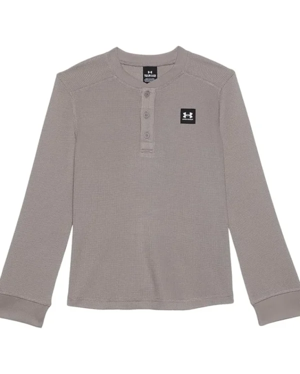 Under Armour Kids Ua Thermal Henley Long Sleeve Tee (Big Kids) | Kids/BOY Shirts & Tops