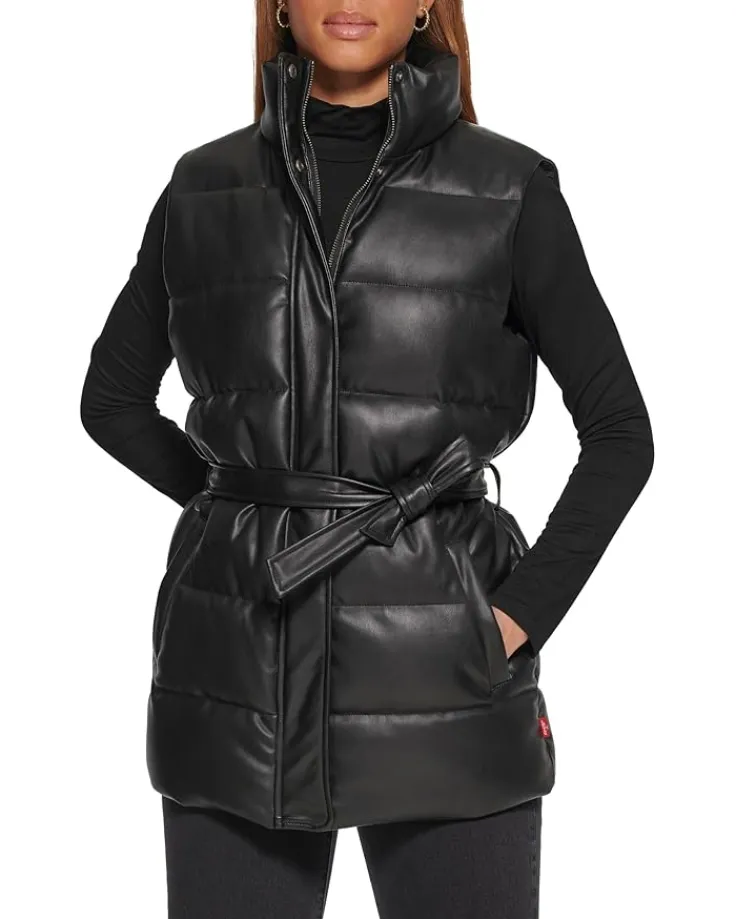 vegan_leather_puffer_vest_0.webp Levi's® Vegan Leather Puffer Vest | Women Coats & Outerwear