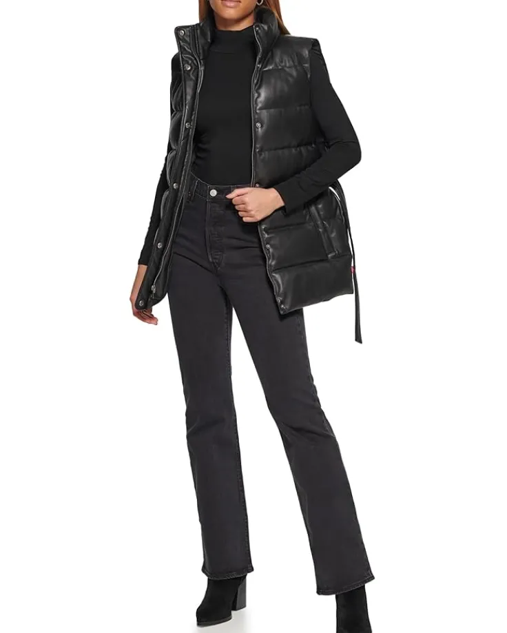vegan_leather_puffer_vest_2.webp Levi's® Vegan Leather Puffer Vest | Women Coats & Outerwear