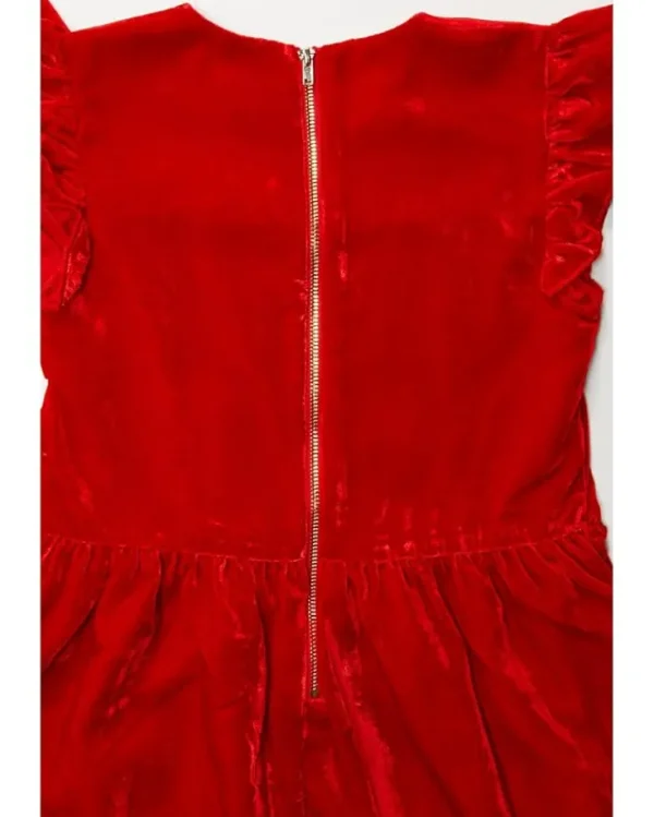 Hatley Kids Velvet Smock Panel Dress (Toddler/Little Kids/Big Kids) | Kids Dresses