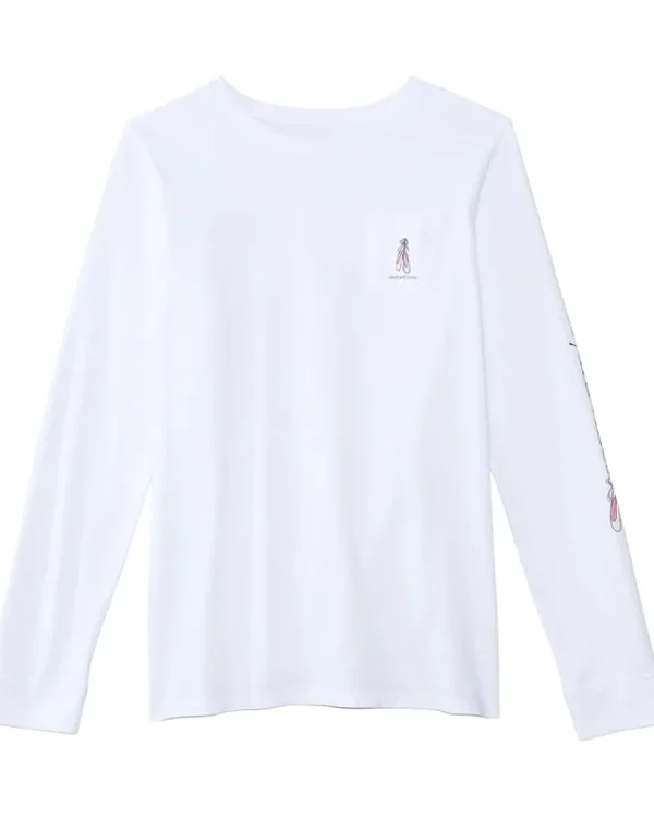 Vineyard Vines Kids Vintage Whale Long Sleeve T (Toddler/Little Kids/Big Kids) | Kids Shirts & Tops