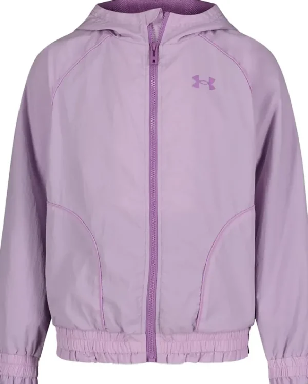 Under Armour Kids Wintuck Crinkle Windbreaker (Big Kid) | Kids Coats & Jackets