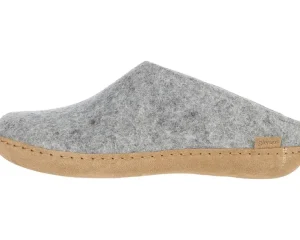 Glerups Wool Slip-On Leather Outsole | Women Slippers | Slippers