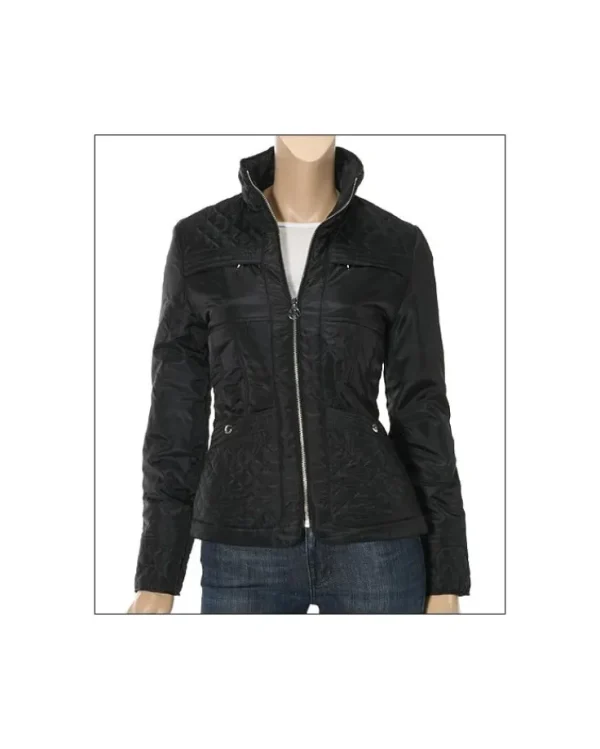 MICHAEL Michael Kors Zip Front Quilt M426818BZ | Women Coats & Outerwear